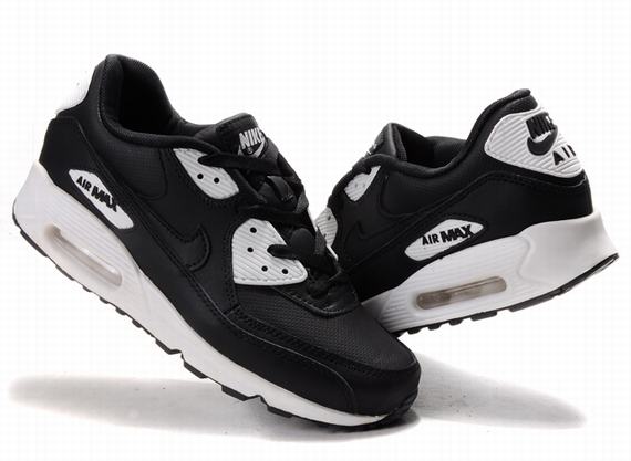 New Men'S Nike Air Max Black/White